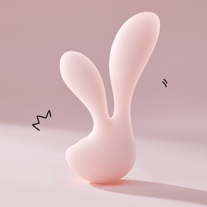 Cute Little Rabbit Dual-head Vibrator Quiet, Discreet & Ergonomic Design