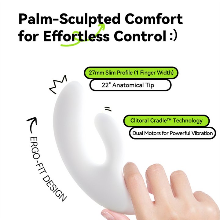 Orok Mini Rabbit Vibrator – Quiet, Slim & Powerful Personal Massager for Women