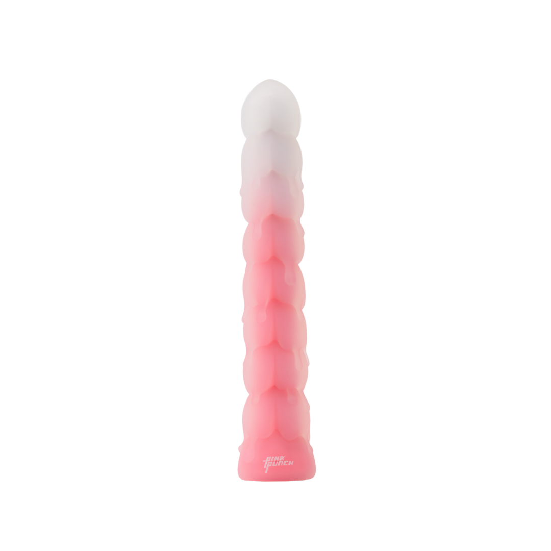 Pinkpunch PEACARON 3D Vibrating Dildo (Only for USA)